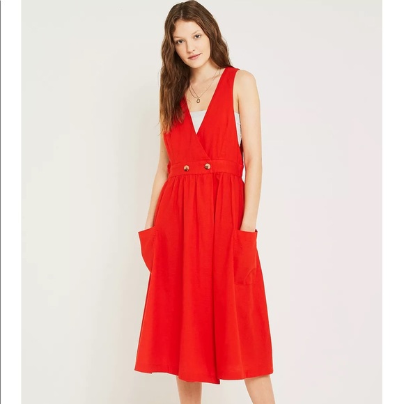 Free People Diana Wrap Midi Dress - Picture 10 of 10